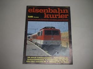 Image du vendeur pour eisenbahn kurier. Das Magazin fr Eisenbahn- und Modellbahnfreunde. mis en vente par Ottmar Mller