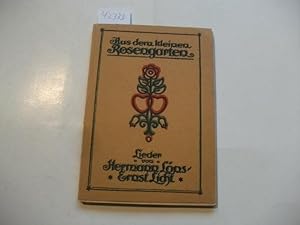 Seller image for Aus dem kleinen Rosengarten. Lieder. Ausgabe fr laute. for sale by Ottmar Mller