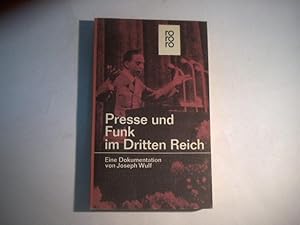 Bild des Verkufers fr Presse und Funk im Dritten Reich. zum Verkauf von Ottmar Mller