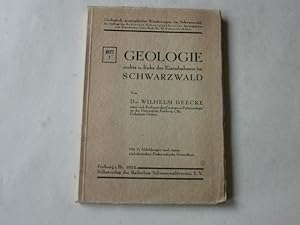 Bild des Verkufers fr Geologie rechts u. links der Eisenbahnen im Schwarzwald. zum Verkauf von Ottmar Mller