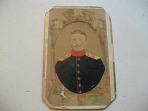Bild des Verkufers fr Kol. Brustbild eines Soldaten. zum Verkauf von Ottmar Mller