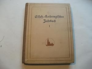 Seller image for Elsa-Lothringisches Jahrbuch. Erster Band. for sale by Ottmar Mller