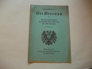 Bild des Verkufers fr Verffentlichungen des Historischen Vereins fr Mittelbaden. zum Verkauf von Ottmar Mller