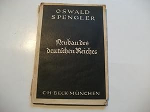 Imagen del vendedor de Neubau des deutschen Reiches. a la venta por Ottmar Mller