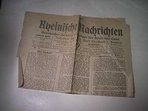 Rheinische Nachrichten. Braubacher Zeitung. Amtsblatt. Anzeiger.