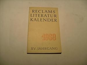 Image du vendeur pour Reclams Literatur-Kalender 1969. mis en vente par Ottmar Mller