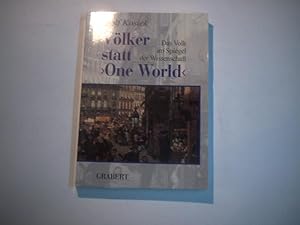 Image du vendeur pour Vlker statt one world. Das Volk im Spiegel der Wissenschaft. mis en vente par Ottmar Mller