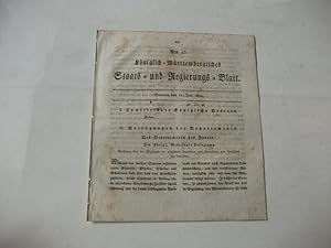 Imagen del vendedor de Staats- und Regierungs-Blatt. a la venta por Ottmar Mller