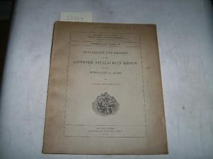 Imagen del vendedor de Denudation and erosion in the Southern Appalachian region and the Monongahela Basin. a la venta por Ottmar Mller