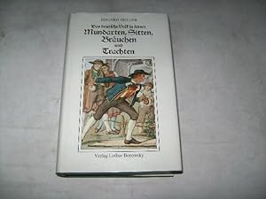 Bild des Verkufers fr Das deutche Volk in seinen Mundarten, Sitten, Bruchen und Trachten. zum Verkauf von Ottmar Mller