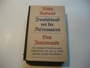 Bild des Verkufers fr Deutschland vor der Reformation. Eine Zeitenwende. zum Verkauf von Ottmar Mller