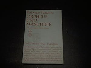 Image du vendeur pour Orpheus und Maschine. Acht literaturgeschichtliche Arbeiten. mis en vente par Ottmar Mller