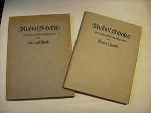 Bild des Verkufers fr Rudolf Schfer. Ein deutscher Maler der Gegenwart. zum Verkauf von Ottmar Mller