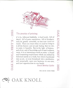 Imagen del vendedor de PRACTICE OF PRINTING.|THE a la venta por Oak Knoll Books, ABAA, ILAB