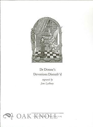Imagen del vendedor de DR DONNE'S DEVOTIOINS DISTURB'D a la venta por Oak Knoll Books, ABAA, ILAB