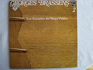 Georges Brassens 2 les amoureux des bancs publics 33 tours vinyle