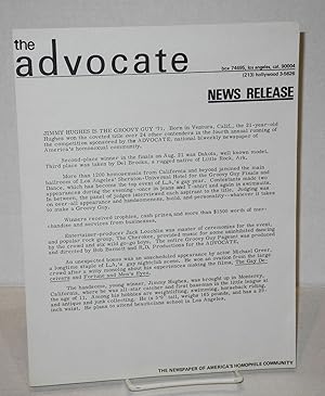 The Advocate: news release [single sheet]