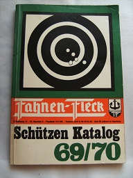 Fahnen-Fleck. Schützen Katalog 69/70