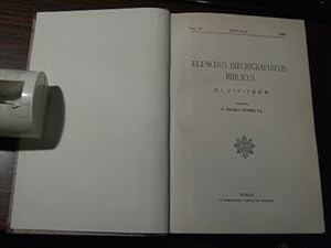 Imagen del vendedor de Elenchus bibliographicus biblicus, Vol.47 (47,2) -- a la venta por Bchergarage