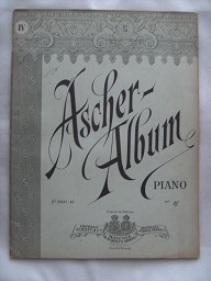 Ascher Album - Piano - Ausgewählte Stücke für Pianoforte No. 26237-40.
