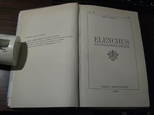Imagen del vendedor de Elenchus Bibliographicus biblicus - volume 50 (1969) -- a la venta por Bchergarage