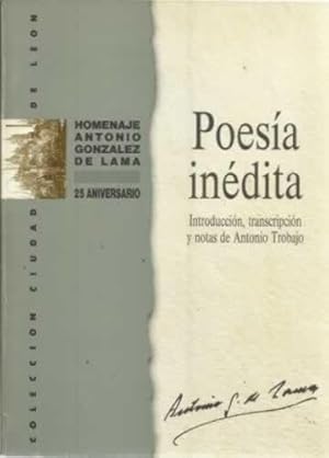 Seller image for Poesa indita for sale by Librera Cajn Desastre