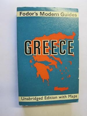 Imagen del vendedor de Fodor"s Modern Guide Greece a la venta por Goldstone Rare Books