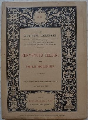 Image du vendeur pour Benvenuto Cellini. mis en vente par Librairie les mains dans les poches