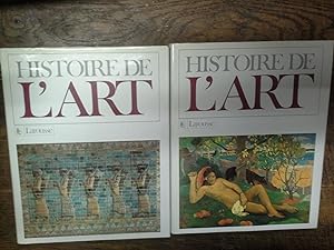 Seller image for Histoire de l'Art / Albert Chtelet - Bernard Philippe Groslier tomes 1 et 2 ditions Larousse for sale by Des livres et vous