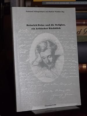 Bild des Verkufers fr Heinrich Heine und die Religion. Ein kritischer Rckblick. Ein Symposium der Evangelischen Kirche im Rheinland, vom 27. - 30. Oktober 1997. (= Schriften des Archivs der Evangelischen Kirche im Rheinland Nr. 21). zum Verkauf von Antiquariat Hecht