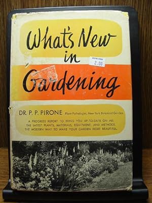 Seller image for WHAT'S NEW IN GARDENING for sale by The Book Abyss