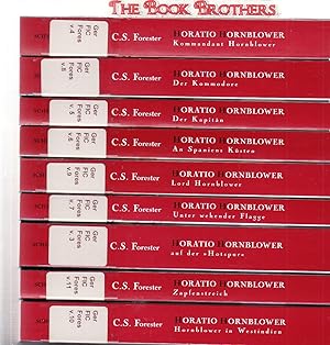 Immagine del venditore per Horation Hornblower (Hornblower in Westindien) Books are in German Text. Nine Volumes venduto da THE BOOK BROTHERS