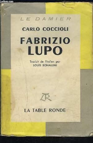 Seller image for FABRIZIO LUPO for sale by Le-Livre