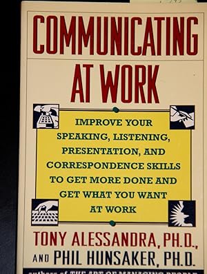 Imagen del vendedor de Communicating at Work a la venta por Mad Hatter Bookstore