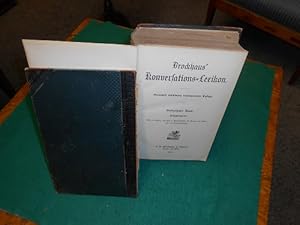 Brockhaus' Konversations- Lexikon, Bd. 17. Einzelband der Jubiläumsausgabe in sechzehn Bänden. Si...