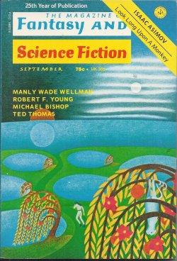 Seller image for The Magazine of FANTASY AND SCIENCE FICTION (F&SF): September, Sept. 1974 for sale by Books from the Crypt