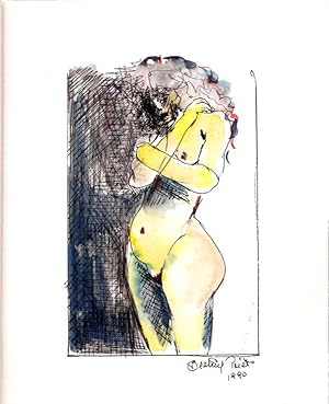 Beatrix Prieto (SIGNED original drawing & watercolor)