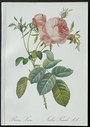 Catalogue [No. 1] de très beaux livres : 'Des fleurs le fruit, du fruit la fleur'.