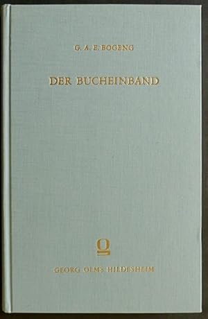 Der Bucheinband. Ein Handbuch für Buchbinder und Bücherfreunde (1951).