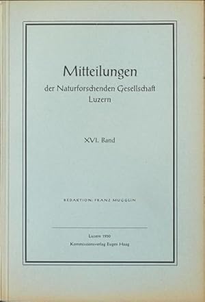 Bild des Verkufers fr Florenelemente und Pflanzenverbreitung im Entlebuch und in den angrenzenden Gebieten von Obwalden; bzw. Die Bergstrze und Rutschungen bei Srenberg und am Hilfernpass (Entlebuch). zum Verkauf von Franz Khne Antiquariat und Kunsthandel