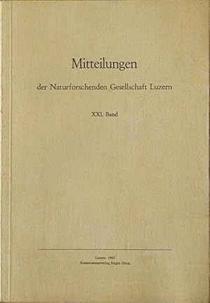 Imagen del vendedor de Geologische und sedimentologische Untersuchungen in Molasse und Quartr sdstlich Wolhusen (Entlebuch, Kt. Luzern). Mit 27 Figuren und 6 Tabellen im Text sowie 1 Tafel; bzw. Vom Aussterben der Geschlechter: Einige Betrachtungen ber Markoffsche Ketten mit Beispielen aus der Familienstatistik. a la venta por Franz Khne Antiquariat und Kunsthandel