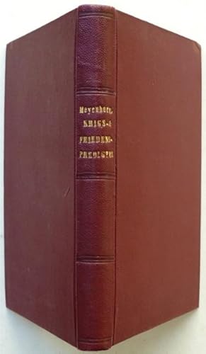 Bild des Verkufers fr 1. Kriegs- und Friedenspredigten 1914. Erstes bis drittes Tausend; 2. Zeichen der Zeit. Konferenzen und Predigten. Erstes Tausend. zum Verkauf von Franz Khne Antiquariat und Kunsthandel