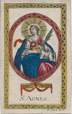 S. [Sankt, Sancta, Hl.] Agnes.