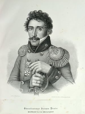 Imagen del vendedor de Kriegsthaten von Zrchern in auslndischem Dienste. I. u. II. [Die vier Schweizerregimenter des ersten Napoleon in Italien und Spanien]. a la venta por Franz Khne Antiquariat und Kunsthandel