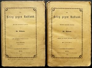 Imagen del vendedor de [Krimkrieg, Fragment] : Der Krieg gegen Ruland. Politisch-militrisch bearbeitet von W. Rstow. [Dritte Lieferung. Mit zwei Plnen. Bzw. Sechste und siebente Lieferung (Schlu). Mit einem Plan]. a la venta por Franz Khne Antiquariat und Kunsthandel