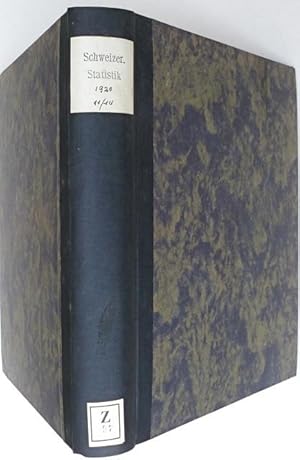 Imagen del vendedor de [Eidgenssische Volkszhlung 1920 : Kantonsweise Ergebnisse]: 1. Censimento federale della popolazione del 1o [primo] dicembre 1920. Risultati per Cantoni, Fascicolo 11: Ticino - 2.-4. Recensement fdral de la population du 1er dcembre 1920 : Rsultats par cantons: Fascicule 12: Vaud - resp. 13: Valais - resp. 14: Neuchtel, Genve. a la venta por Franz Khne Antiquariat und Kunsthandel