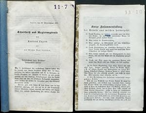 Imagen del vendedor de [Jesuitenberufung: Kantonsschule, Gymnasium und Lyceum] : Schultheiss und Regierungsrath des Kantons Luzern an den Groen Rath desselben. a la venta por Franz Khne Antiquariat und Kunsthandel