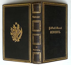 Bild des Verkufers fr Gedichte von Pater Gall Morel. Zweite [II., 2.] Sammlung. zum Verkauf von Franz Khne Antiquariat und Kunsthandel