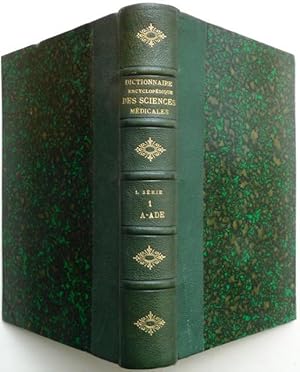 Image du vendeur pour Dictionnaire encyclopdique des sciences mdicales. mis en vente par Franz Khne Antiquariat und Kunsthandel