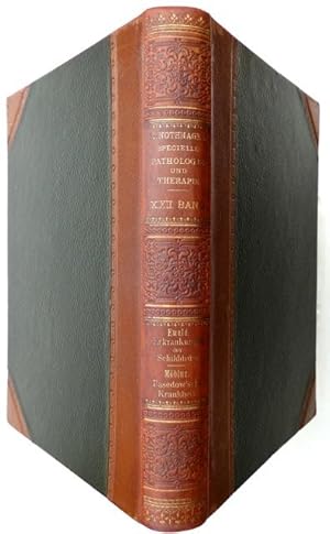 Immagine del venditore per 1. Die Erkrankungen der Schilddrse, Myxdem und Cretinismus [Kretinismus]. Mit 19 Abbildungen und einer Karte; 2. Die Basedow'sche Krankheit. venduto da Franz Khne Antiquariat und Kunsthandel